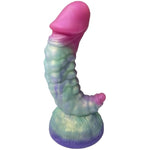 7.2" Creature Cocks Dildo? Realistic Monster Dildo With Strong Suction Cup For Hands-Free Pleasure, Dog Knot Silicone Dildo Soft Lifelike Dick For Beginner & Couples Anal Vaginal Sexy Play.