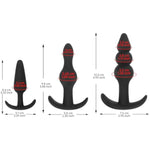 Anal Bead Small Size Soft Silicone Beginners Long-Time Comfort Wear Pleasure Anus Expand Adult Sex Toys (1 Bead)