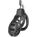 Male Chastity Cage, Large Chastity Devices With 5 Sizes Rings And Invisible Lock For Man Penis Exercise Bondage Gear & Accessories Lightweight Adult Sex Toys