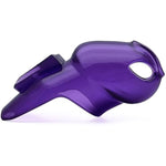 Chastity Cage | Cock Cage Just Compatible For | Only Chastity Tube |Adult Sex Toy | Male Chastity Cage Fit For Ht-V5 (Purple, Small)