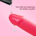 Realistic Dildo Anal Plug Training Sets For Beginners Lifelike With Strong Suction For Hands-Free Play, Realistic Penis For G-Spot Stimulation Dildos Anal Sex Toys For Women And Couple (Rose Red)