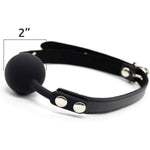 Silicone Constrained Mouth Plug Ball - Bondage Gags & Muzzles Open Mouth Ball Gag Sex Bondage Dildo Gag Bondage Gear & Accessories Bdsm Inflatable Dildo Penis Face Sex Gag G-Spot