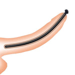 Silicone Sound Smooth Urethral Sound Penis Plug Catheter Plug Urethral Dilator Masturbation Rod Sex Urinary Dilator Urethra Sounding Rod Prostate Stimulation Sex Toys (7.5Mm)