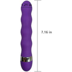 Vibrating Anal Beads Sex Toys,Waterproof Vibrator Wand Butt Plug Beginners Anal Vibrator G Spot Vibrator Wand Anal Plug Anal Dildo For Men Women Couples (Purple)