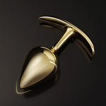 Metal Diamond Anal Plug Adult Sex Sm Toy Massage Bum Plug Adult Toys For Beginer And Advanced Players(L)