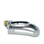 Chastity Device Lock Stainless Steel Chastity Lock Penile Ring Male Chastity Cage With Lock Training Ring For Men Adult Game Sex Toy. (50Mm)