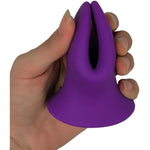 Silicone Anal Butt Plugs:Hollow Tunnel Anal Plug Anal Trainer Purple Anal Training Anal Sex Toys For Men Women Couples Soft Anus Dilator Anal Sex Trainer V-Shape Bdsm Toys Anal Toys (L)