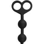 Sex Toys Anal Bead For Adult Silicone Sexy Tools Penile Dilator Stimulation Stick For Men (Black)