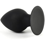 Silicone Large Suction Cup Anal Plug Stimulation Anal Massager Adult Sex Toy For Couple(L)