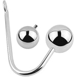 Anal Hook Single Ball Rope Hook With 2 Replaceable Balls Butt Plug Prostate Massage G-Spot Ring Bondage Fetish Toy For Unisex Adult