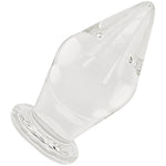 Huge Anal Butt Plug Glass Egg, Elite Pleasure Wand Anal Sex Toy Trainer 34 Oz