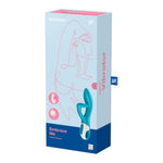 Embrace Me Vibrator Sex Toy | Adult Toys For Women | Rabbit Vibrator With 2 X 12 Vibration Modes | Vibrating Sexual Pleasure Device | Stimulation Vibrators (Turquoise)