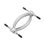 Clitoris Clamp With Tow Rope For Women,Adjustable Labia Spreader Clamps,Adult Games Clitoris Stimulator Teasing,Stainless Steel Sex Toys G-Spot Massage (Labia Clamp)