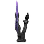 Dual-Headed Anal Plug Silicone Butt Plug Overlength Anal Toy,Silicone Penis For Men Women?Textured Anal Sex Toys Designed With Suction Cups,Designed With A Barbed Tip For Prostate Stimulation (D304-S)