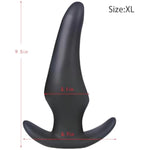 Soft Liquid Silicone Butt Plug Adult Masturbators, Anchor Bottom Anal Trainer Kit For Beginners And Advanced Users Prostate G-Spot Massage Sex Toy (Xl)
