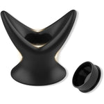 Hollow Anal Plugs For Couples Anal Dilator Silicone Vaginal Stretcher For Female Speculum Peeking For Enema Dialator Anus Adult Sex Toys (M)