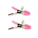 Adjustable Nipple Clamps - Versatile Bdsm Toy For Bondage Kink - Mix Pain & Pleasure - Compatible With Restraints, Clips, Attachments - Enhance Orgasms - Explore Your Freaky Side - Red