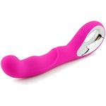 10 Mode Vibration 5V USB Rechargeable Adult Stimulator Toy Sex Vibrator Sex Toys Wand Massage Silicone G Spot Stimulate Vibrator, Pink