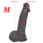 Realistic Thick Huge Dildo - 11.8 Inch Long Penis With Strong Suction Cup, Silicone Xxl Dildo Soft Big Glans Dildo For Vaginal Anal Play G-Spot Dildo Adult Sex Toys For Women And Couples (M)