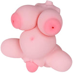 3.4Lb Mini Sex Doll For Men Masturbator, Realistic Small Prolapse Of Uterus Sex Dolls With 3 Holes Female Torso Lifelike Love Doll Adult Toys With Vaginal Anal Breast, Breast Pluggable Sex Toy