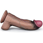 11" Large Realistic Dildo Big Anal Dildo Huge Suction Cup Silicone Dildo Monster Dual Density Anal Toy Plugs Large Strap On Thick Adult Sex Toy For Women