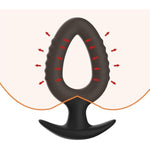 Wearable Silicone Threaded Anal Plug Training Set 3Pcs Butt Plug Sex Toy Waterproof Hollow Butt Plug With Anchor Base