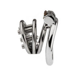 Spiked Chastity Device Sm Sex Toys Stainless Steel Cock Cage For Torturing Men'S Penises Male Chasity Cages With Invisible Locks And 7 Screws Penis Lock With Wrench And 2 Keys (1.57In,B)