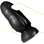 Prostate Stimulating Anal Sex Toy Compatible Dildo Or Butt Plug Designed To Provide A Full Feeling (Black)