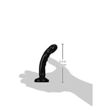 Sex/Adult Toys Compact Dildo - 100% Ultra-Premium Flexible Silicone Starter Dildo Harness Compatible Anal Safe Play, G-Spot & P-Spot Stimulation, Perfect For Beginners - Black