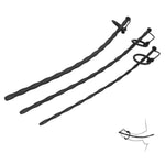 3 Pcs Silicone Penis Plug Set With Retaining Ring Hollow Urethral Sounds Dilator Removable Soft Sounding Rods Glans Trainer Stimulation Massager Sex Toy For Men (3 Pcs)