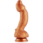 9.45" Silicone Dildo With Kliclok System For Premium Sex Machine, 6.7" Insert-Able Length, Girth7.67 Diameter 2.36" - Monster Series