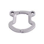 Men'S Virginity Lock Belt Male Chastity Cock Cage Anti-Off Ring F004 (For Testis Separation Base Ring?31Mm/ 1.22’’)