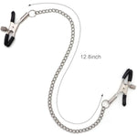 Bdsm Nipple Toys Nipple Clamps Sexual Pleasure Tools For Women Men Couples Sex Toys Bondage Gear Accessories Sex Restraints Nipple Stimulation Kinky Adult Sex Toys Games Nipple Clips With Metal Chain