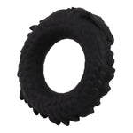 Soft Silicone Cock Ring For Men, Animal Design Elastic Penis Ring With Massage Texture, Reusable Waterproof Chastity Sex Toys For Men And Couples (Black,Julong)