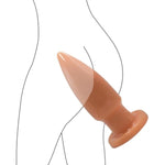 8.46 In Huge Thick Anal Butt Plug Trainer Super Big Butt Plug Anal Sex Toys With Suction Cup Anus Dilator Anal Dildo Anal Toy For Advanced Women Men Large Anal Stretcher (Skin Color)