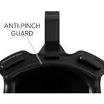 Chastity Device, Fully Enclosed Male Chastity Cage With Female Design, Nylon Resin Plastic Chastity Device, 3D Printed, Includes 5 Rings (Black, Small)