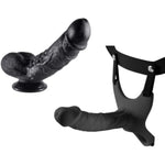 Realistic Dildo For Beginners + Hollow Strap-On