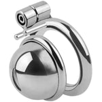 Men'S Chastity Device Penis Cage Chastity Lock Virginity Lock Short Male Chasity Device For Men Penis Silver Grey(40Mm)
