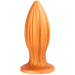 Liquid Silicone Anal Plug Ultral Soft Big Butt Plug Anus Dilator Prostate Massage For Advanced Experience Men Women (M)
