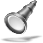 Anal Plug Butt Plug Trainer With Suction Cup Black Silicone Cone Prostate Massager Dilator Sex Toy For Men Women Masturbation (S)