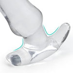 Anal Plug 11.9 Inch Clear Butt Plug, Wave Anal Dildo With Ergonomic Base, Clear Dildo For Prostate Massage And G-Spot Masturbation, Adult Sex Toys For Men And Women Long Time Wear (Xl)