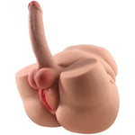 13.2Lb Shemale Sex Doll Butt Male Masturbator Adult Sex Toy, Unisex Sex Doll Torso With 7.9In Realistic Huge Dildo Big Pussy Ass, Flexible Cock For Women, 3D Vagina Tight Anal For Men Gay Couple