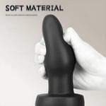 Ultra Thick Anal Plugs Adult Products Toys With Suction Cup Base, Body-Safe Liquid Silicone Dildo Prostate Massage Training Tools Soft Flexible Butt Plugs For Men Women Couples (L)