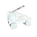 Crayola Pip-Mobile Rolling Chassis For Magnetic Building Tiles – Add Wheels To Crayola Pip-Tile Sets – Stem Learning Toy For Kids Ages 3+ – Creative, Reusable, Educational Travel Toy (Doodle)