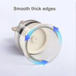 6 Size Vacuum Twist Nipple Cupping Sucker Breast Suckers Clamp Vagina Pump No-Pump Suction Cup Enhancer Suction Cup (7.3Cm(2.88Inch))