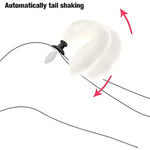 Vibrating Anal Foxtail Plug Remote Control Vibrator Butt Plug G-Spot Stimulator Anal Sex Toy For Cosplay Sm Games