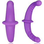 13 Inch Double Ended Dildos, Liquid Silicone Double Head Dildo Realistic G Spot Double Dong Penis Anal Vagina Prostate Massager With Two Different Head Side For Fetish Gay Lesbian
