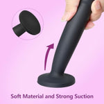 Anal Dildo Anal Plug Training Sets Black Dildo For Beginners Anal Plug Lifelike Dildos With Strong Suction, Realistic Penis G-Spot Stimulation Dildos Anal Plugs Sex Toys For Women Couple (Black)