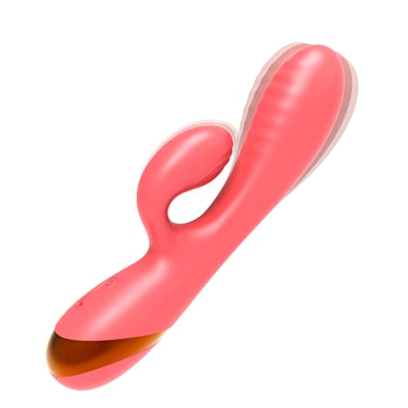 Rabbit Vibrators Women Sex Toys, G Spot Vibrator With 10 Powerful Vibrations Realistic Dildo Vibrator Dual Motor Waterproof Usb Rechargeable Adult Massager Sex Toys For Couple