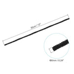 300 Pcs Chenille Stems, 12 Inch Black, Light Green & White Pipe Cleaners